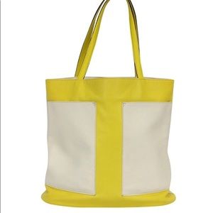 Isaac Mizrahi leather tote